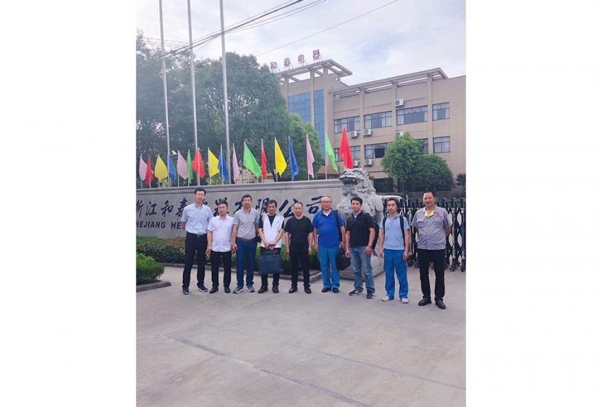 japanese customers visit our company